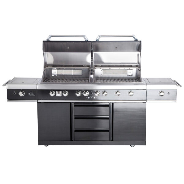 TOP-LINE - ALLGRILL EXTREM Light Steakzone® - BLACK mit Air System – Bild 2