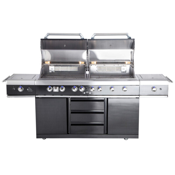 TOP-LINE - ALLGRILL EXTREM Light Steakzone® - BLACK mit Air System – Bild 3