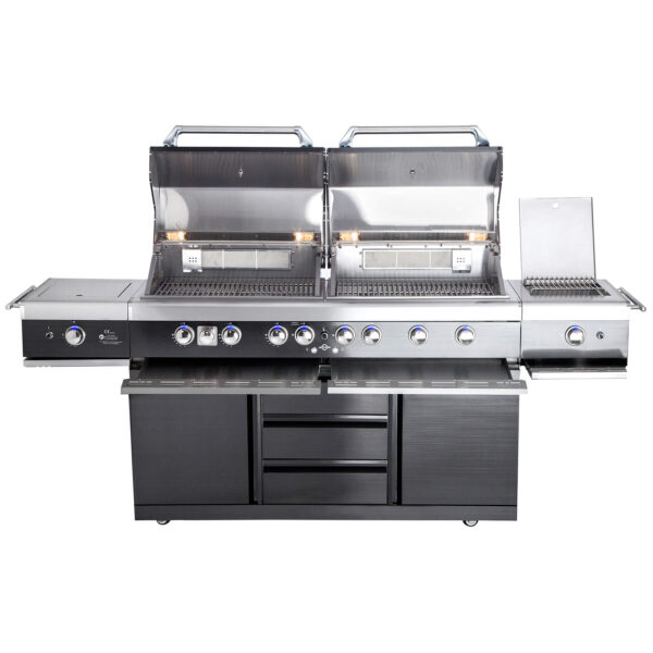 TOP-LINE - ALLGRILL EXTREM Light Steakzone® - BLACK mit Air System – Bild 5