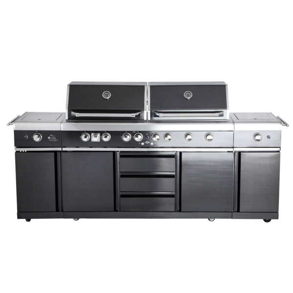 TOP-LINE - ALLGRILL EXTREM Steakzone® - BLACK mit Air System