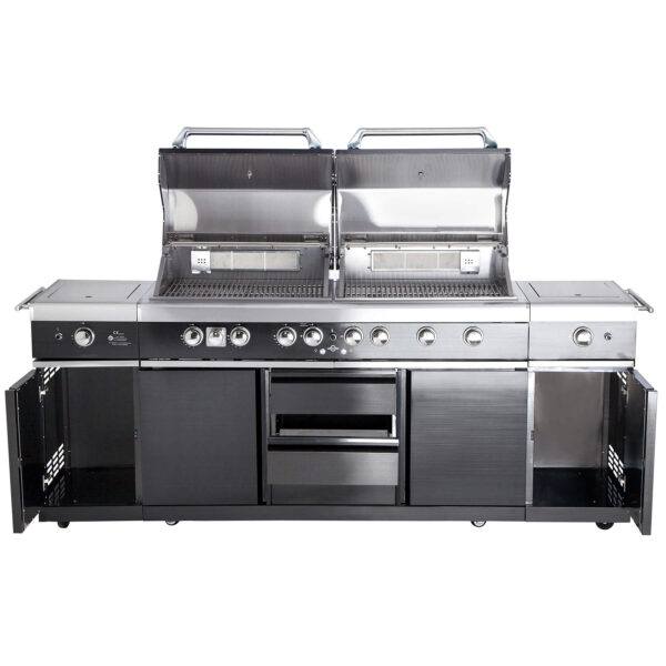 TOP-LINE - ALLGRILL EXTREM Steakzone® - BLACK mit Air System – Bild 10