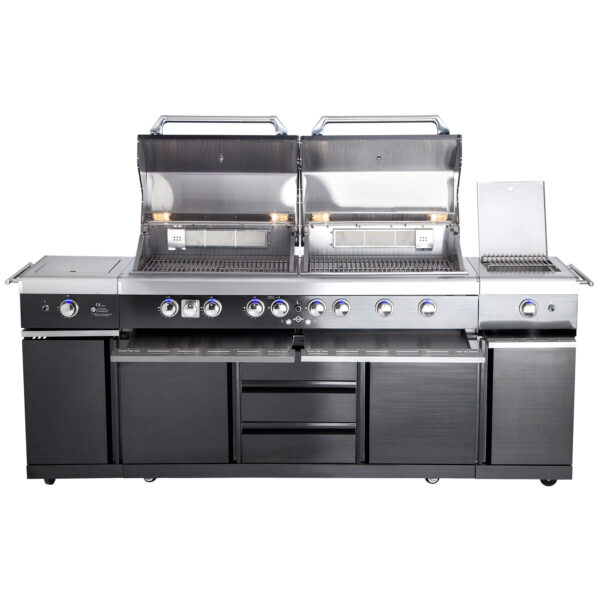 TOP-LINE - ALLGRILL EXTREM Steakzone® - BLACK mit Air System – Bild 5