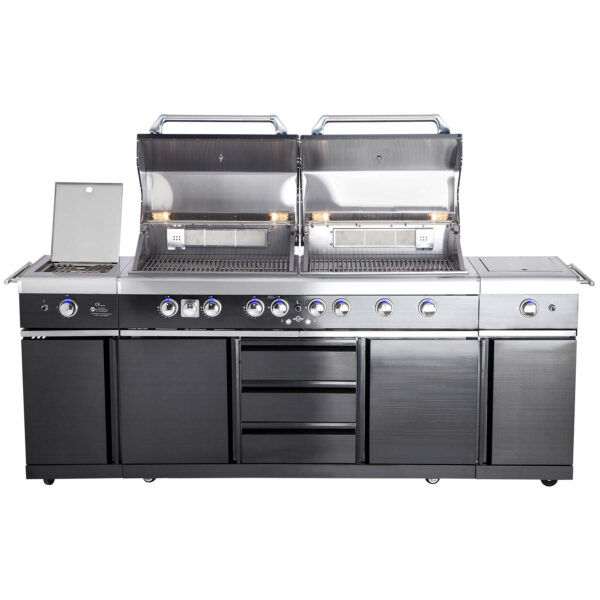 TOP-LINE - ALLGRILL EXTREM Steakzone® - BLACK mit Air System – Bild 6