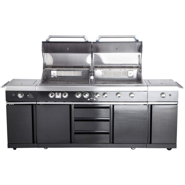 TOP-LINE - ALLGRILL EXTREM Steakzone® - BLACK mit Air System – Bild 7