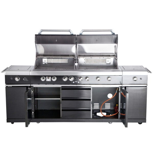 TOP-LINE - ALLGRILL EXTREM Steakzone® - BLACK mit Air System – Bild 9